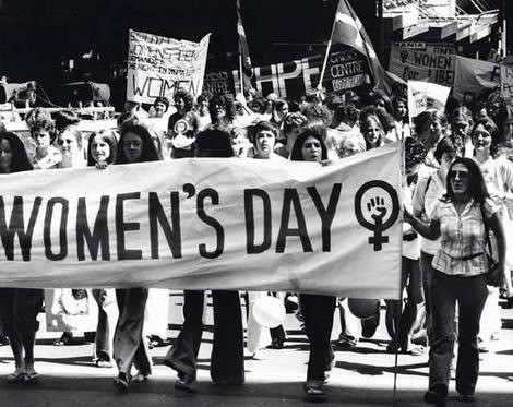 women's day march